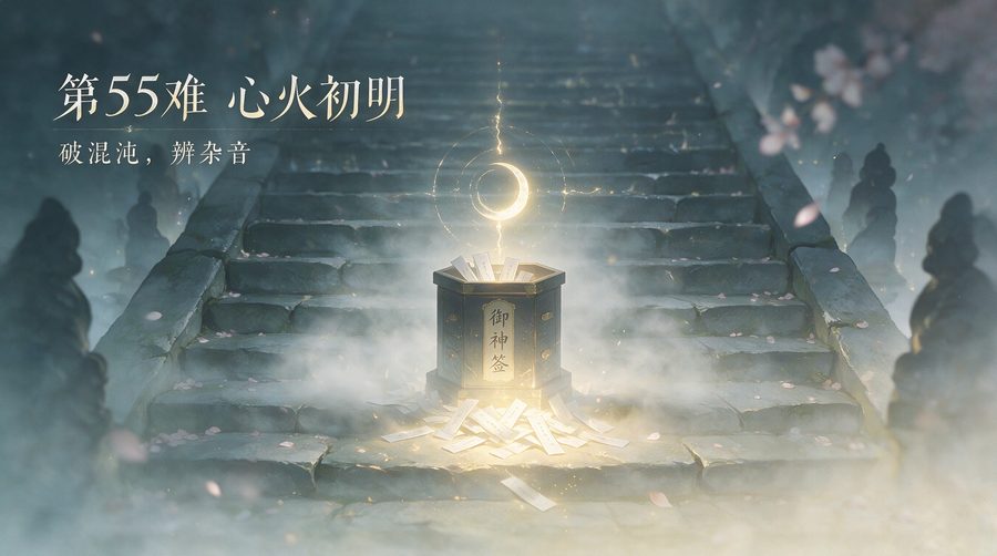 第55难·稀柿衕秽阻心相图